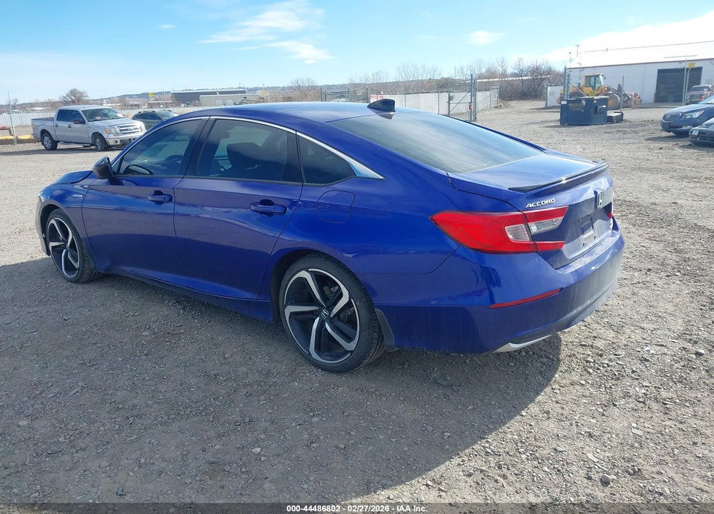2022 HONDA ACCORD HYBRID SPORT VIN: 1HGCV3F27NA041320