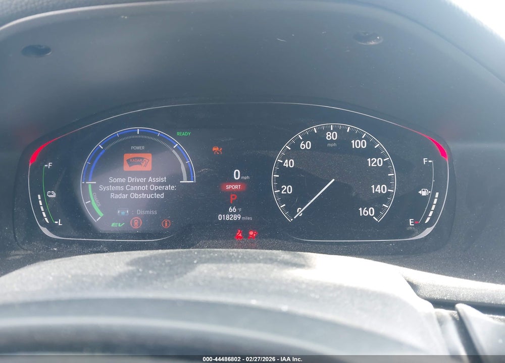 2022 HONDA ACCORD HYBRID SPORT VIN: 1HGCV3F27NA041320