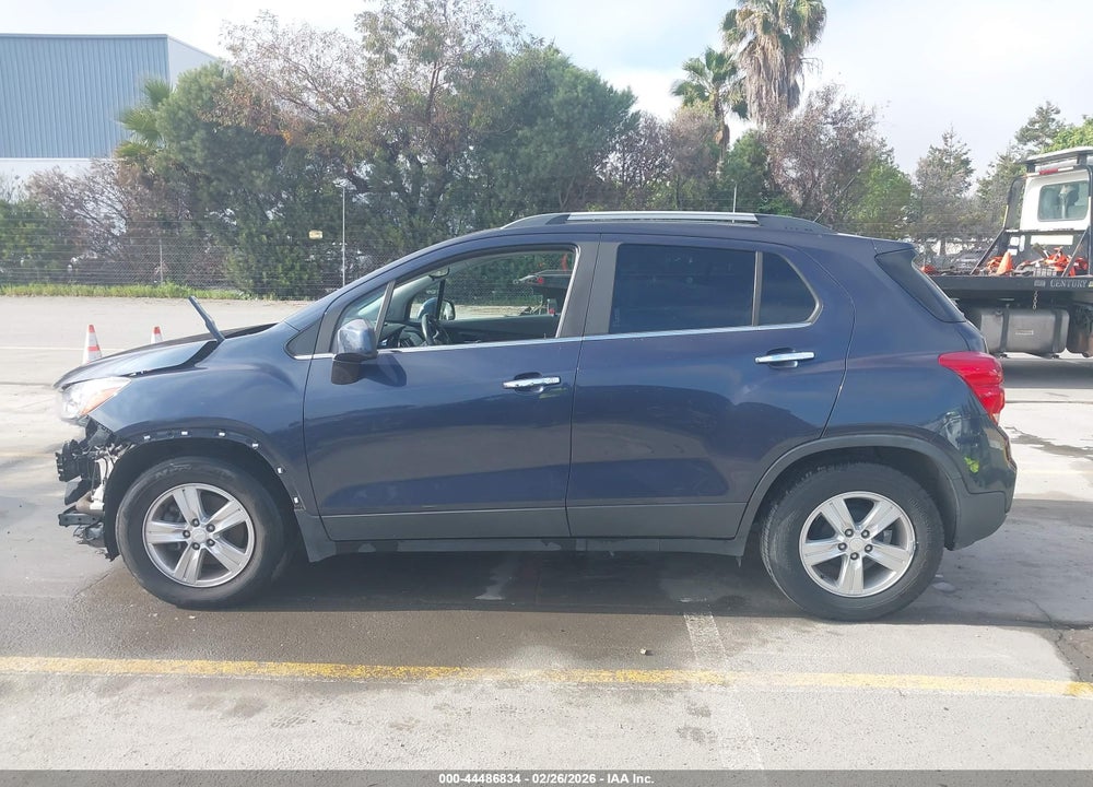 2019 CHEVROLET TRAX LT VIN: 3GNCJLSB1KL164302