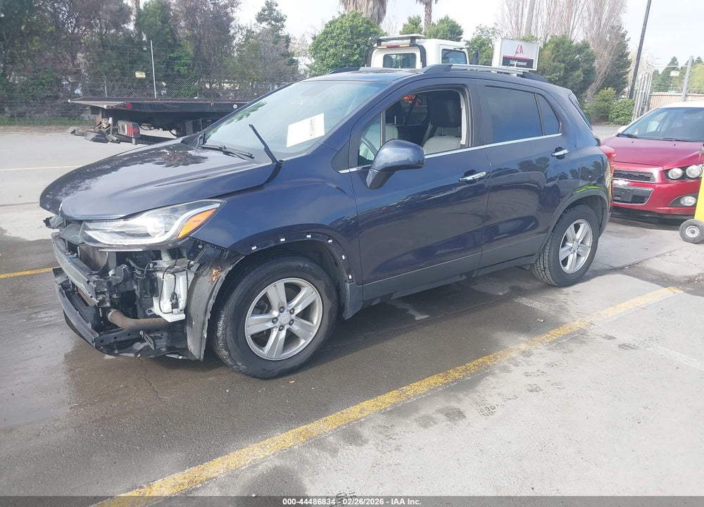 2019 CHEVROLET TRAX LT VIN: 3GNCJLSB1KL164302