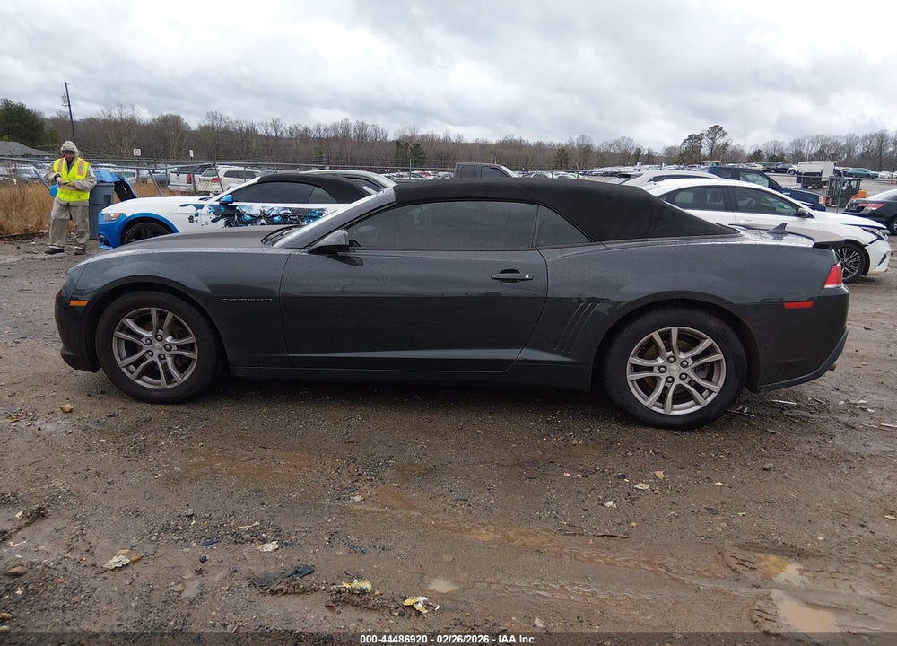2015 CHEVROLET CAMARO 1LT VIN: 2G1FD3D30F9134437
