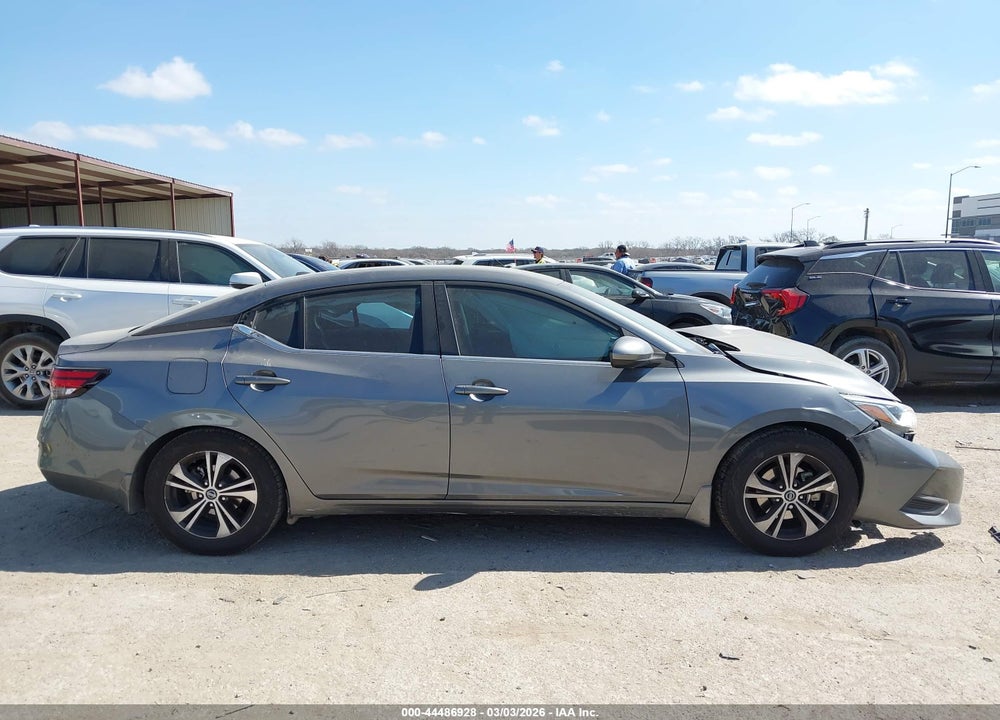 2022 NISSAN SENTRA SV XTRONIC CVT VIN: 3N1AB8CV5NY206693