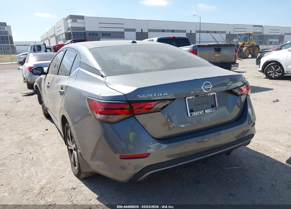 2022 NISSAN SENTRA SV XTRONIC CVT VIN: 3N1AB8CV5NY206693