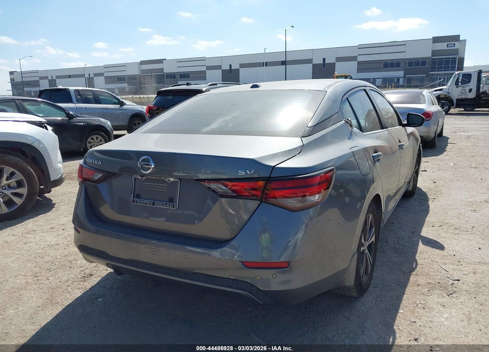 2022 NISSAN SENTRA SV XTRONIC CVT VIN: 3N1AB8CV5NY206693