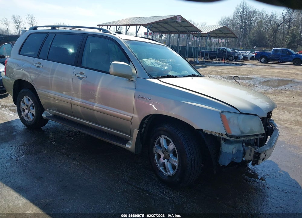 2002 TOYOTA HIGHLANDER LIMITED V6 VIN: JTEHF21A320073141