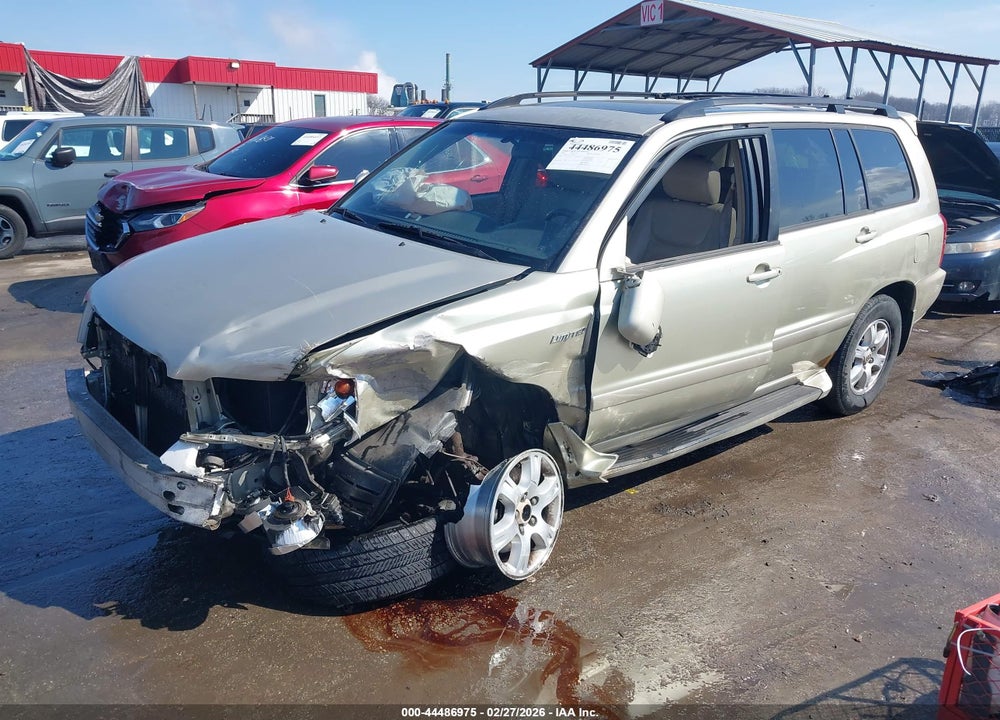 2002 TOYOTA HIGHLANDER LIMITED V6 VIN: JTEHF21A320073141