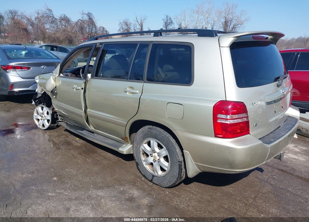 2002 TOYOTA HIGHLANDER LIMITED V6 VIN: JTEHF21A320073141