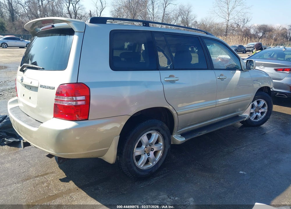 2002 TOYOTA HIGHLANDER LIMITED V6 VIN: JTEHF21A320073141