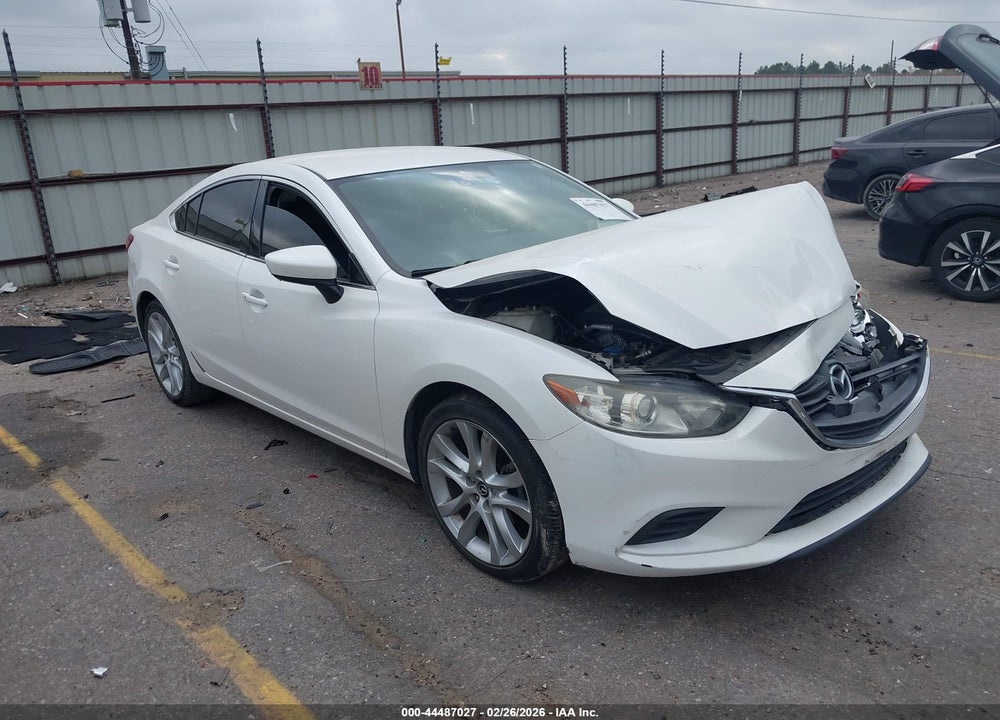 2015 MAZDA 6 I TOURING VIN: JM1GJ1V55F1222915