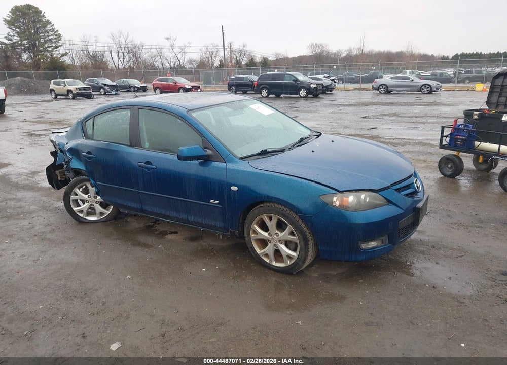 2008 MAZDA 3 S TOURING VIN: JM1BK323381813592