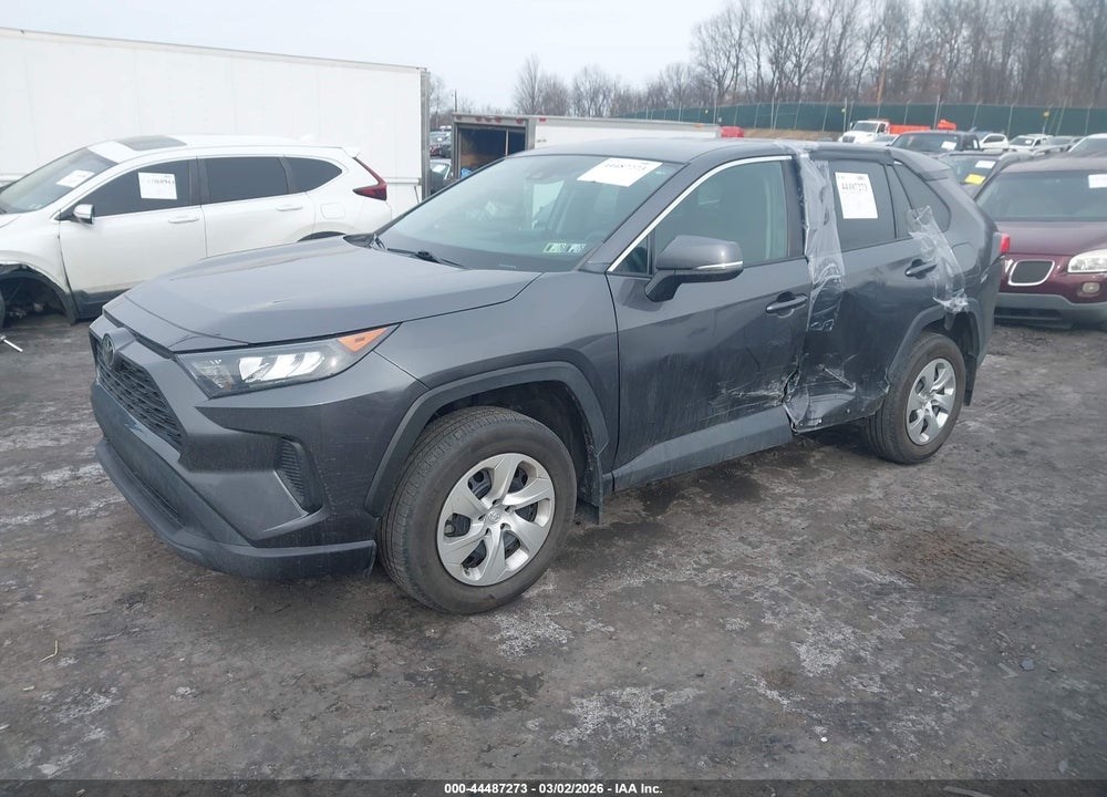 2022 TOYOTA RAV4 LE VIN: 2T3G1RFV0NC309507