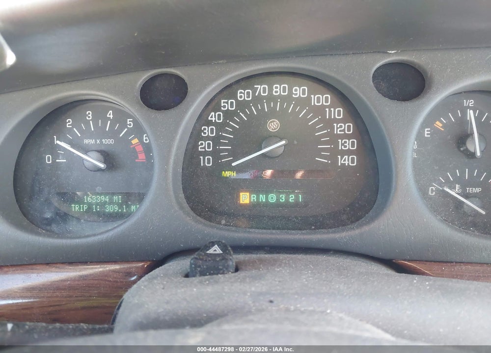 2004 BUICK LESABRE CUSTOM VIN: 1G4HP52K344138457