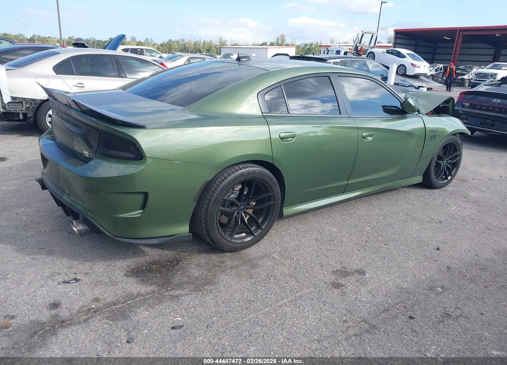 2019 DODGE CHARGER SCAT PACK RWD VIN: 2C3CDXGJ1KH753676