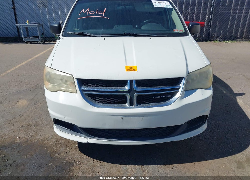 2011 DODGE GRAND CARAVAN EXPRESS VIN: 2D4RN4DG1BR611707