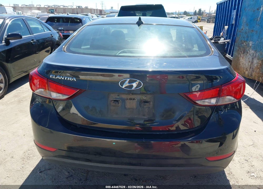2014 HYUNDAI ELANTRA SE VIN: 5NPDH4AEXEH501452