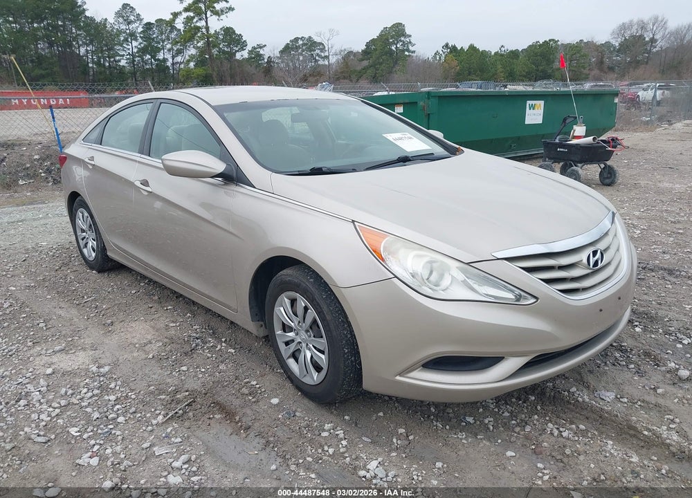 2011 HYUNDAI SONATA GLS VIN: 5NPEB4AC7BH077244
