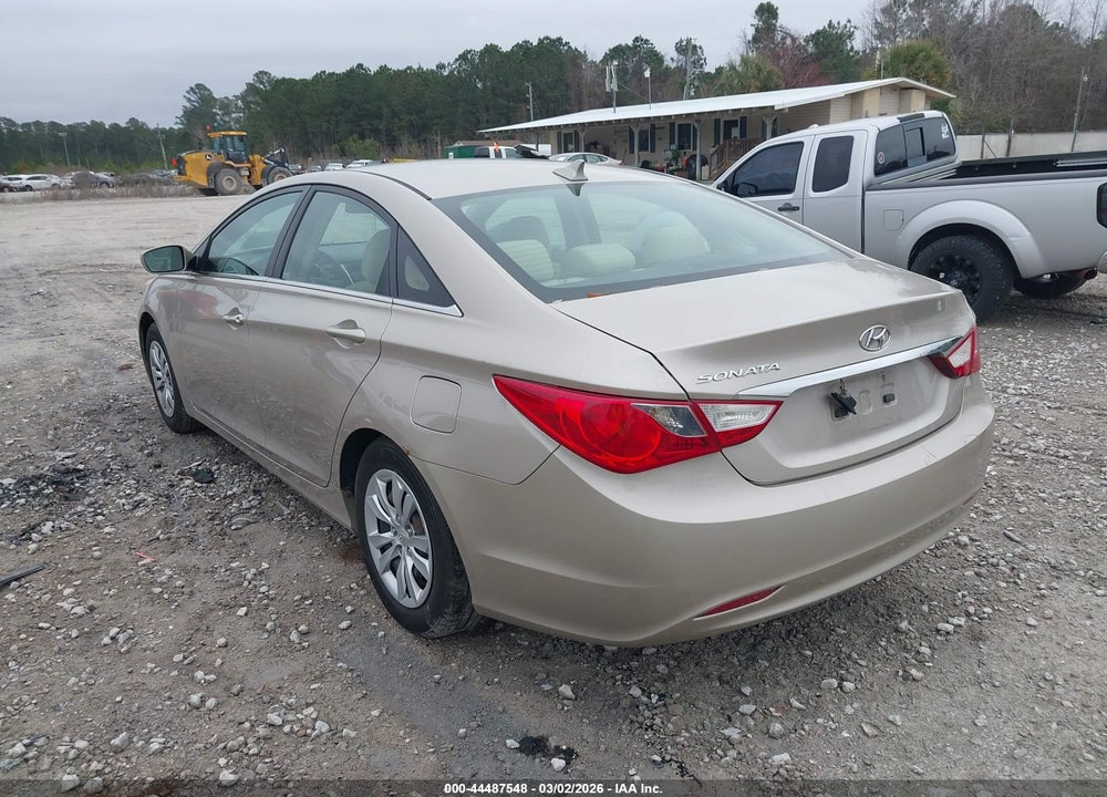 2011 HYUNDAI SONATA GLS VIN: 5NPEB4AC7BH077244