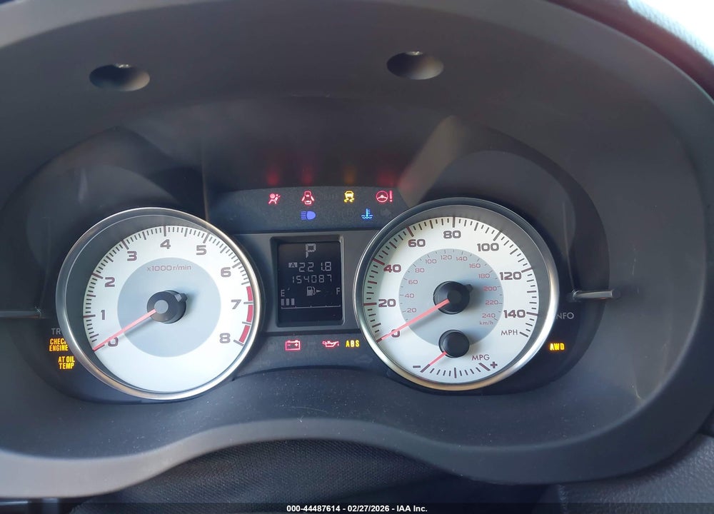 2012 SUBARU IMPREZA 2.0I LIMITED VIN: JF1GJAH69CH021807