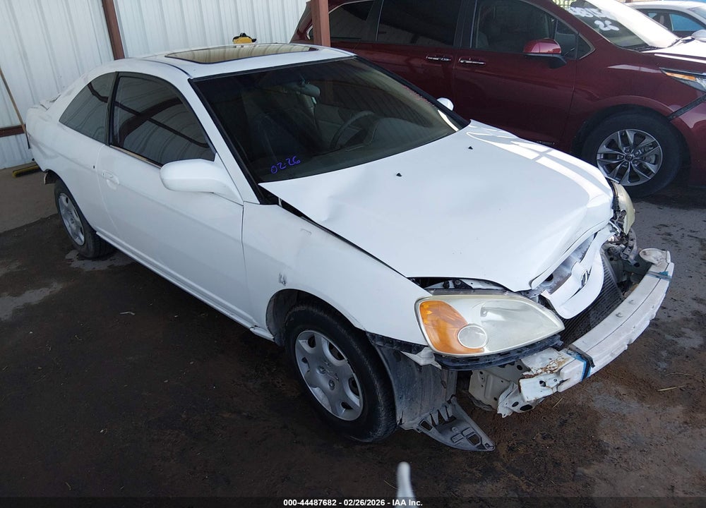 2002 HONDA CIVIC EX VIN: 1HGEM22922L088019