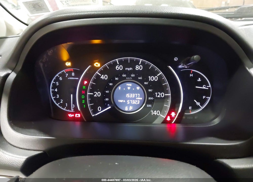 2013 HONDA CR-V LX VIN: 5J6RM4H36DL032015