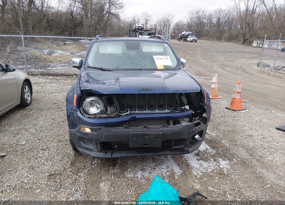 2017 JEEP RENEGADE ALTITUDE FWD VIN: ZACCJABB0HPG30556