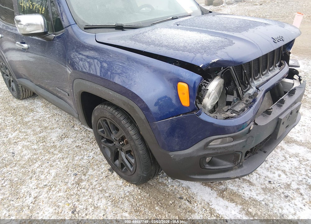2017 JEEP RENEGADE ALTITUDE FWD VIN: ZACCJABB0HPG30556