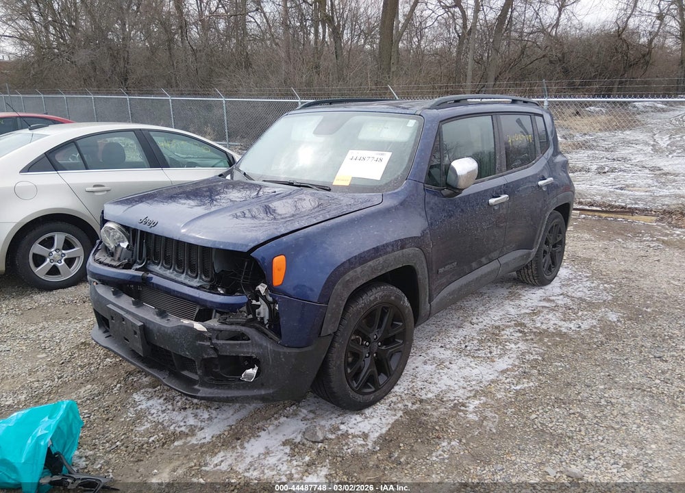 2017 JEEP RENEGADE ALTITUDE FWD VIN: ZACCJABB0HPG30556