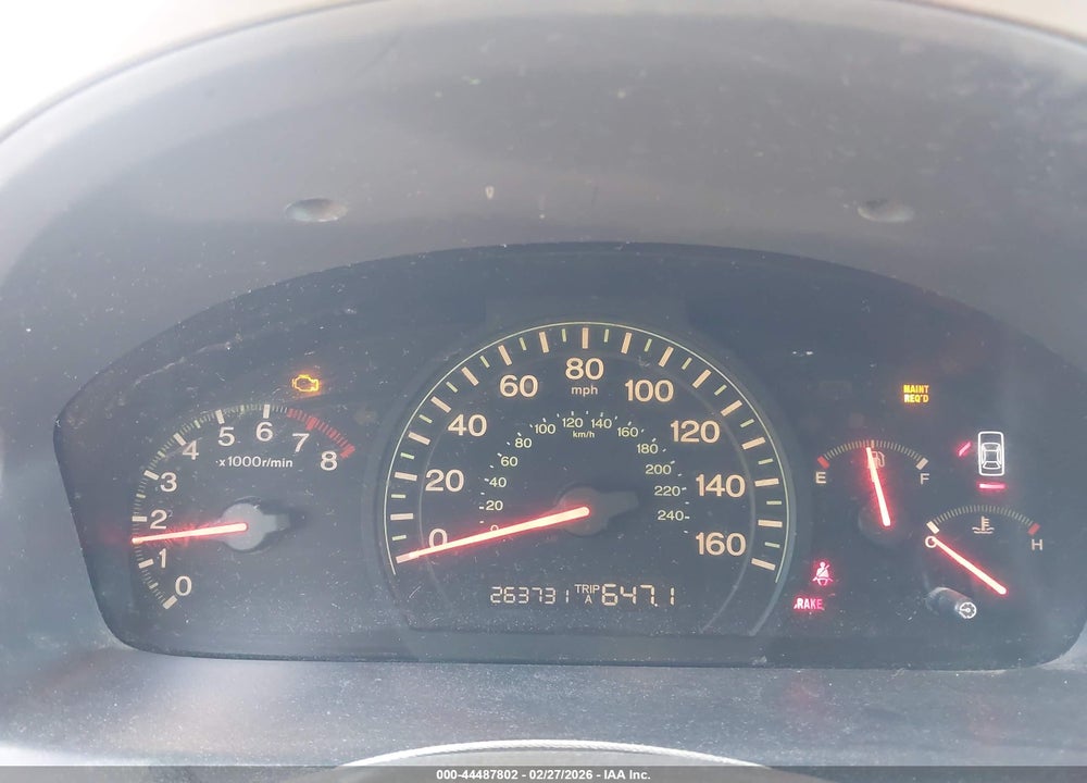 2004 HONDA ACCORD 2.4 EX VIN: 1HGCM55614A130446