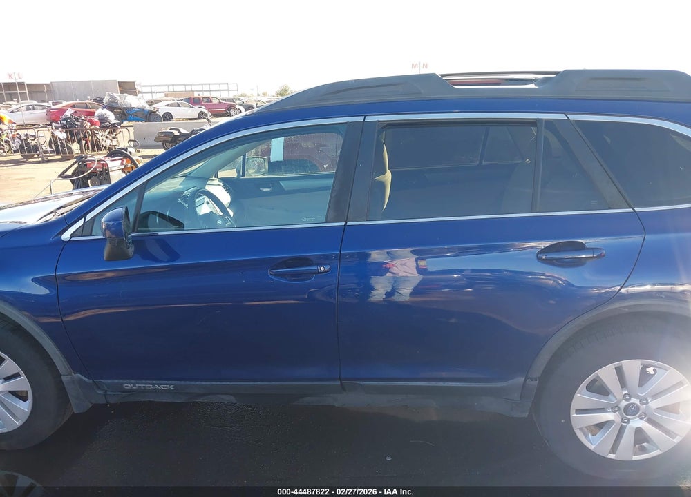 2015 SUBARU OUTBACK 2.5I PREMIUM VIN: 4S4BSAEC5F3291870
