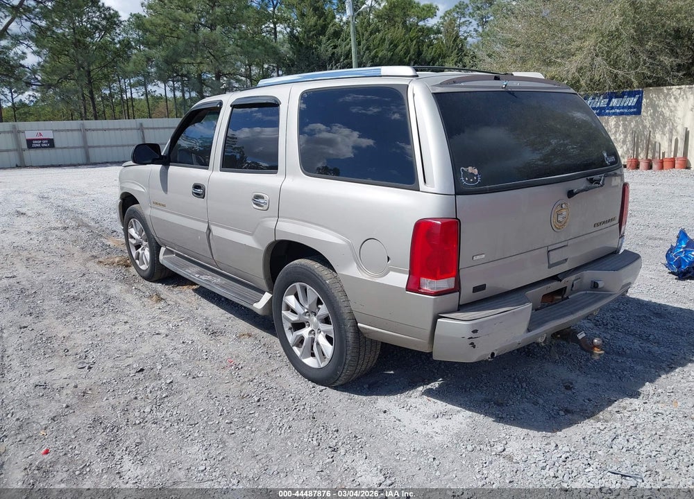 2004 CADILLAC ESCALADE STANDARD VIN: 1GYEK63N04R138241