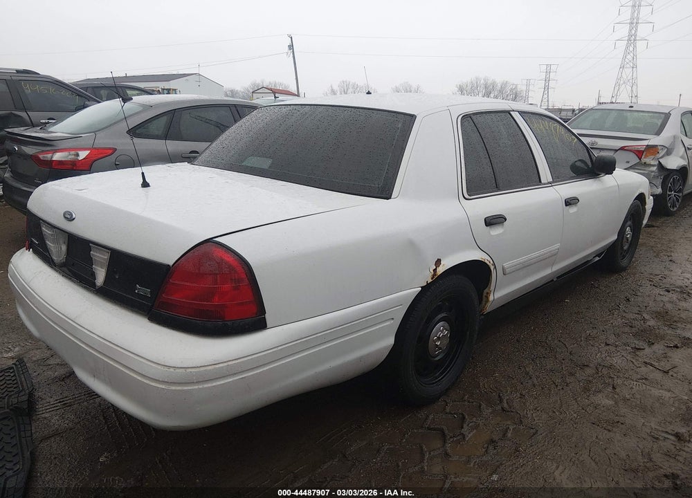 2011 FORD CROWN VICTORIA POLICE INTERCEPTOR VIN: 2FABP7BV7BX180593