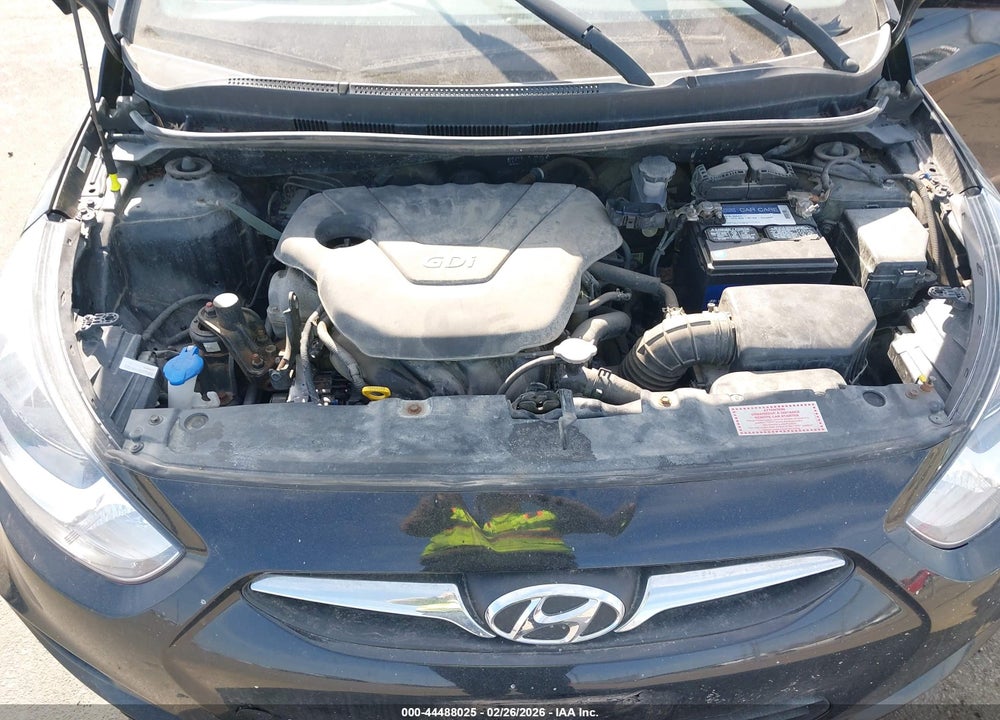 2013 HYUNDAI ACCENT GLS VIN: KMHCT4AE8DU311207