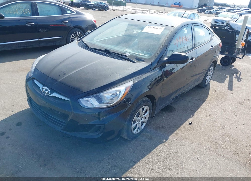 2013 HYUNDAI ACCENT GLS VIN: KMHCT4AE8DU311207