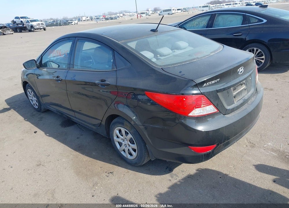 2013 HYUNDAI ACCENT GLS VIN: KMHCT4AE8DU311207