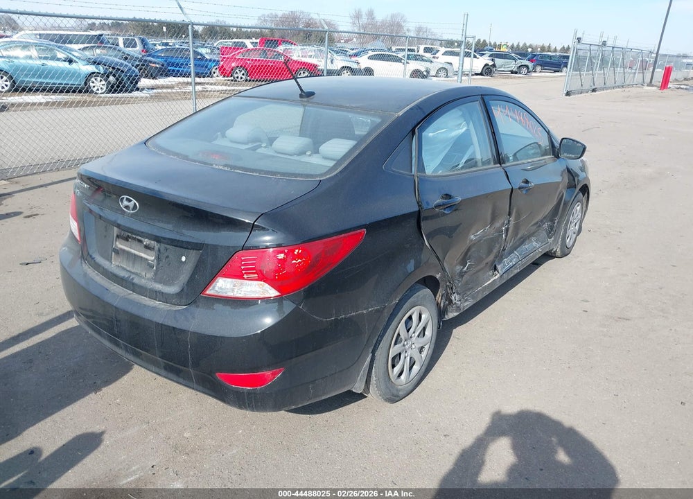 2013 HYUNDAI ACCENT GLS VIN: KMHCT4AE8DU311207