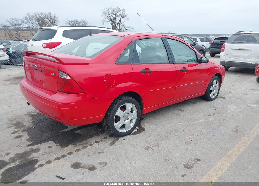 2006 FORD FOCUS ZX4 VIN: 1FAHP34N86W114183