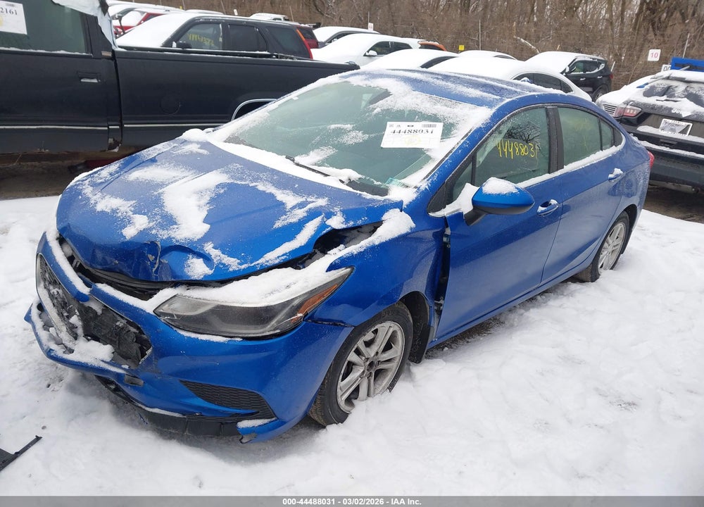 2017 CHEVROLET CRUZE LT AUTO VIN: 1G1BE5SM7H7185148