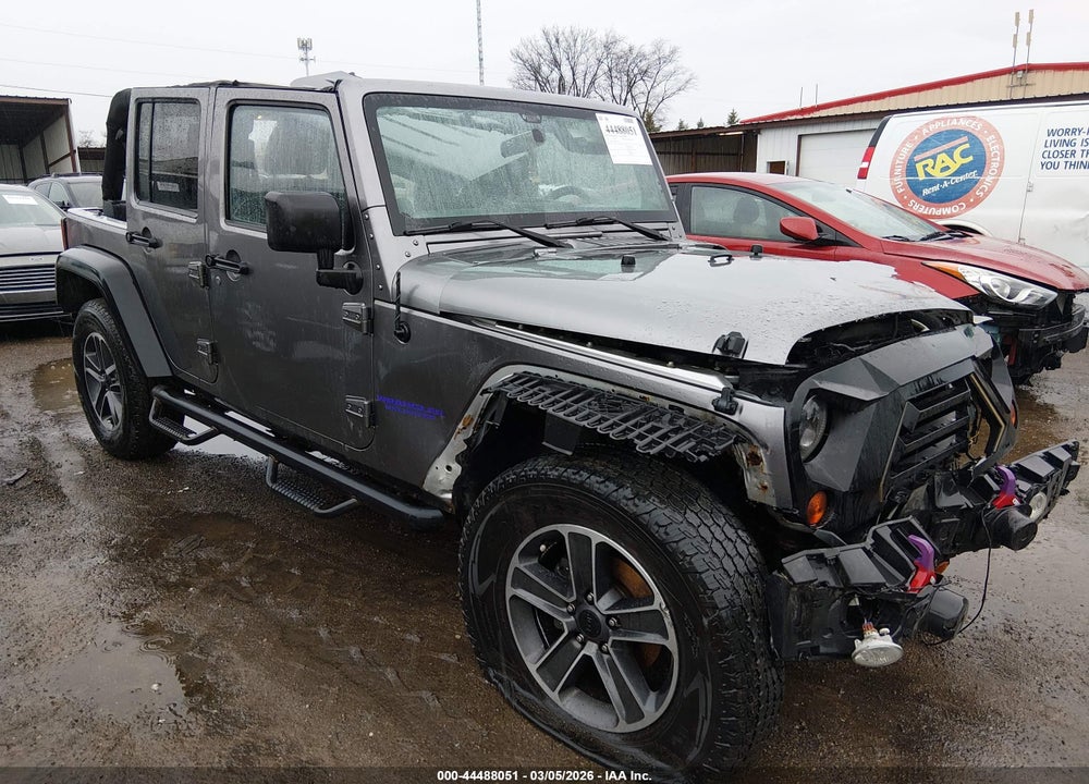 2012 JEEP WRANGLER UNLIMITED SPORT VIN: 1C4BJWDGXCL252406