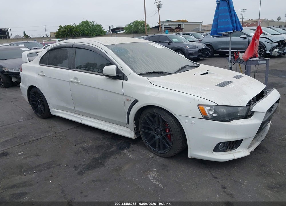 2014 MITSUBISHI LANCER EVOLUTION GSR VIN: JA32W8FV4EU016287