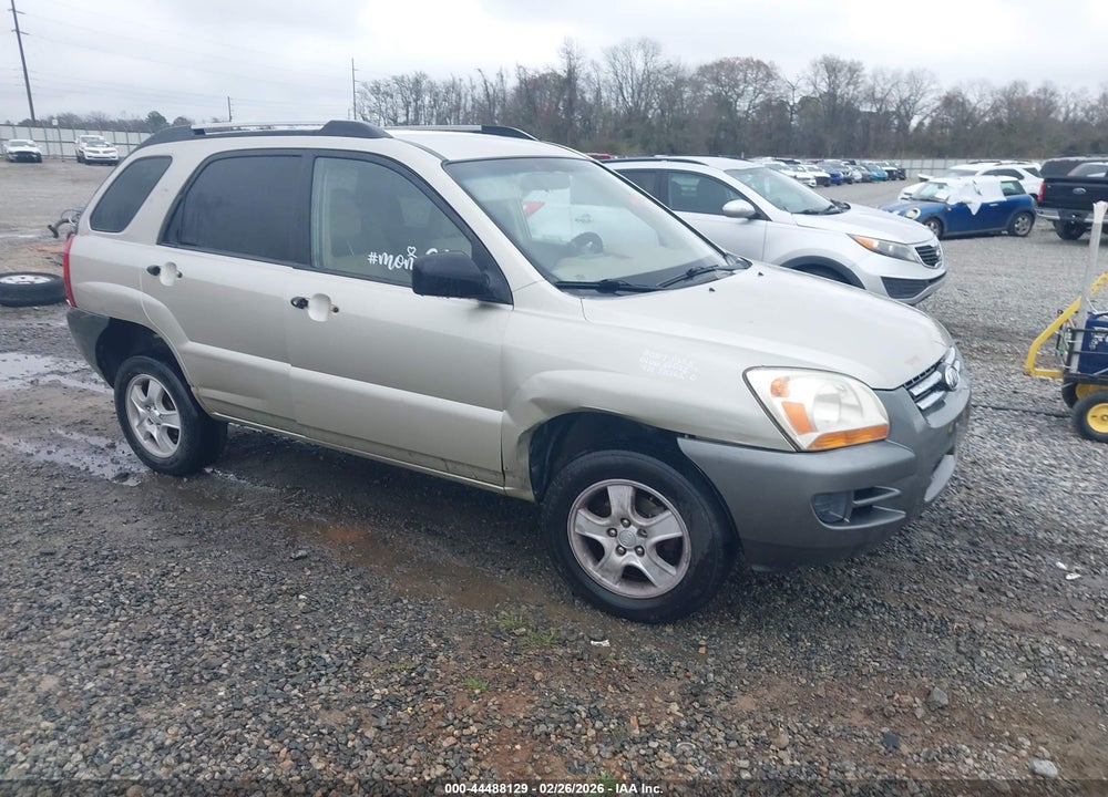 2007 KIA SPORTAGE LX VIN: KNDJF724477448092