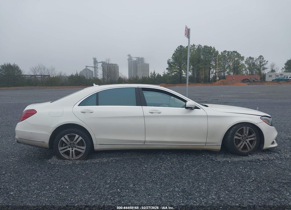 2018 MERCEDES-BENZ S 450 4MATIC VIN: WDDUG6EB7JA364038
