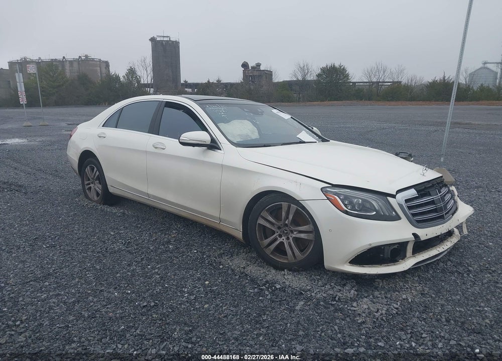 2018 MERCEDES-BENZ S 450 4MATIC VIN: WDDUG6EB7JA364038