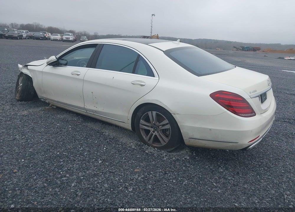 2018 MERCEDES-BENZ S 450 4MATIC VIN: WDDUG6EB7JA364038