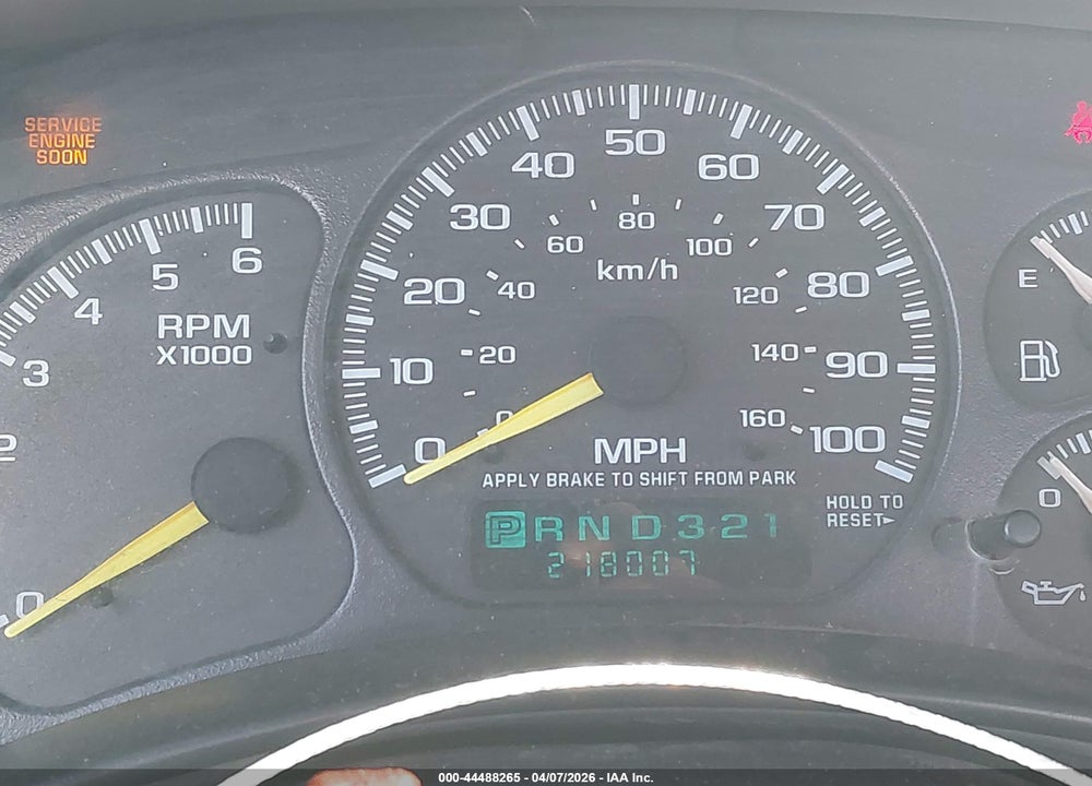2000 GMC SIERRA 1500 SL VIN: 1GTEC14W9YZ193547
