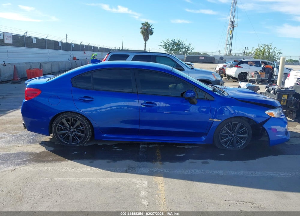 2018 SUBARU WRX VIN: JF1VA1A60J9836650