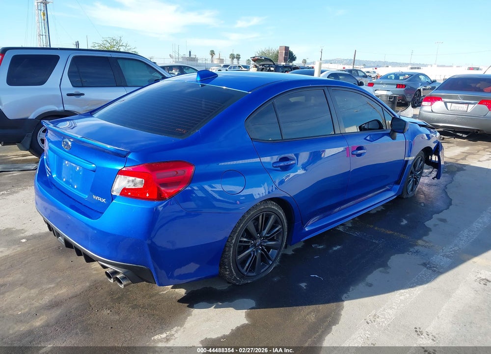 2018 SUBARU WRX VIN: JF1VA1A60J9836650