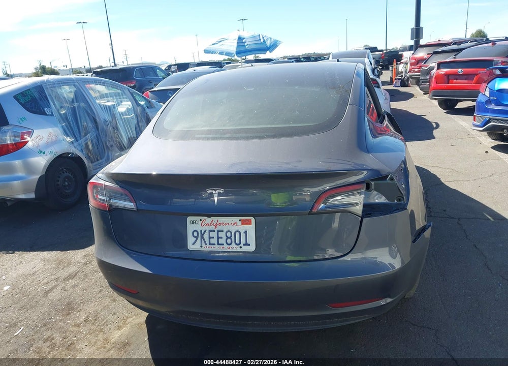 2023 TESLA MODEL 3 REAR-WHEEL DRIVE VIN: 5YJ3E1EA2PF697642