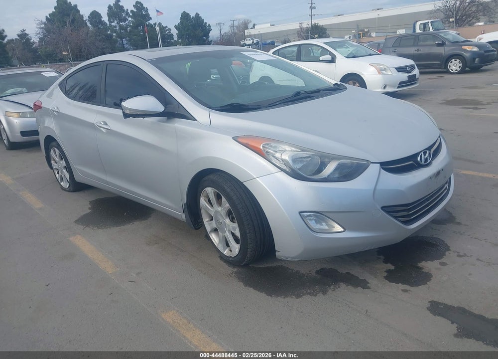 2013 HYUNDAI ELANTRA LIMITED VIN: KMHDH4AE9DU693883