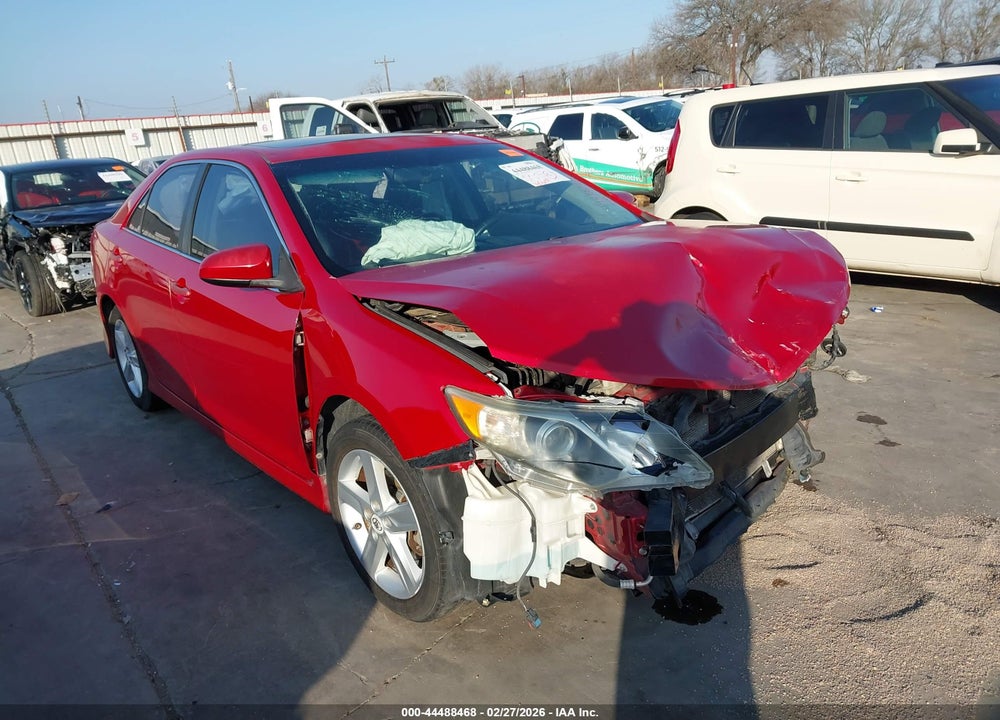 2012 TOYOTA CAMRY SE VIN: 4T1BF1FK5CU548560