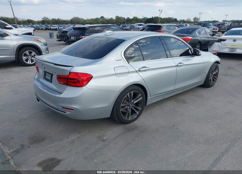 2017 BMW 330E IPERFORMANCE VIN: WBA8E1C54HK895085